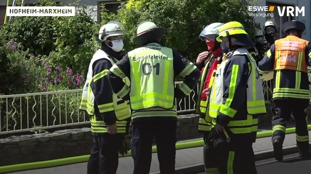 Küchenbrand in Hofheim
