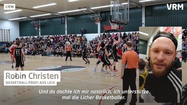 Licher Basketballer spielen vor praller Kulisse