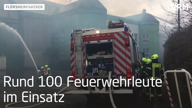 Brand in Wertstoffsortieranlage