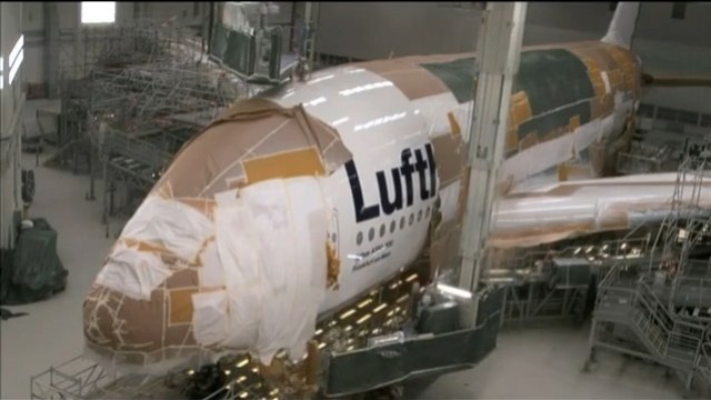 Take-Off eines Megaliners