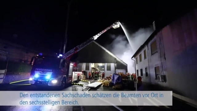 Großbrand in Freiensteinau