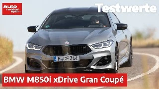 Testwerte: BMW M850i xDrive Gran Coupé