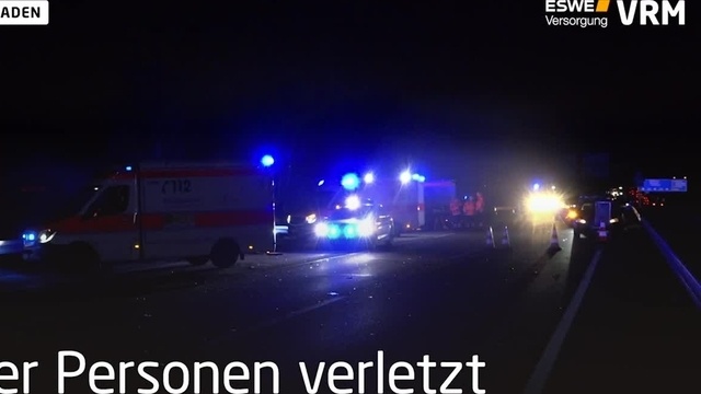 Unfallflucht nach Unfall auf der A66 bei Wiesbaden
