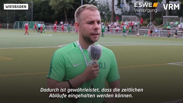 Wiesbaden: Fußball-Testspiel unter Corona-Auflagen