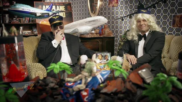 SchleFaZ: AIRPLANE VS. VOLCANO
