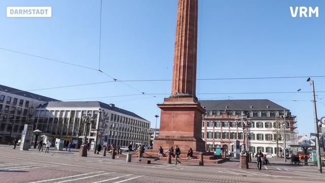 Die Darmstädter Innenstadt in Zeiten von Corona