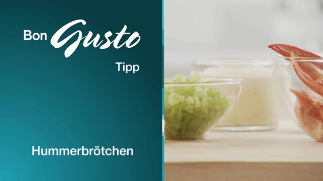 Hummerbrötchen zubereiten