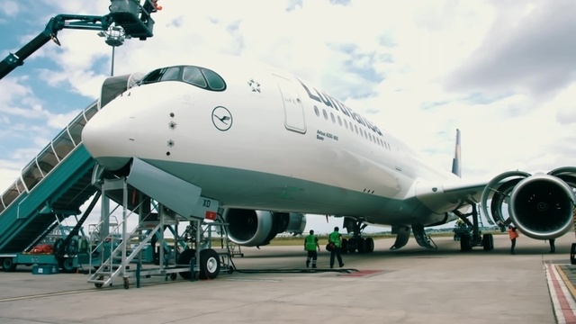 Mit der A350 nach Hong Kong