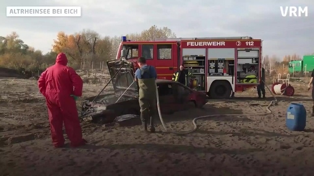 Eich: Versenktes Auto aus dem See geborgen