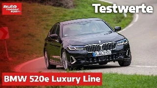 Testwerte: BMW 520e Luxury Line