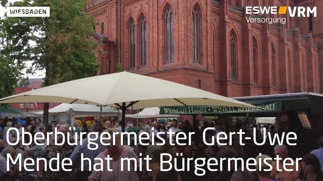 Die Eröffnung der Rheingauer Weinwoche