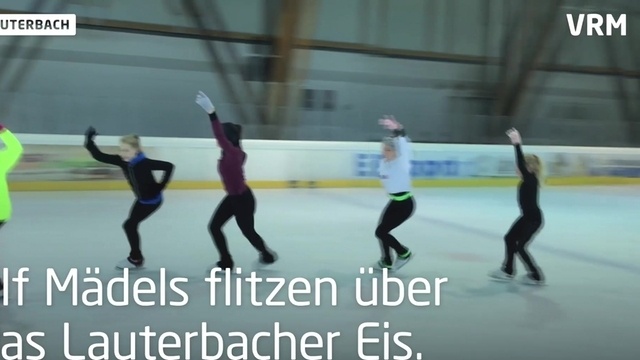 Deutsche Eiskunstlaufmeisterin trainiert den Nachwuchs