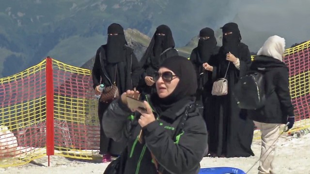 Araber auf Alpentour