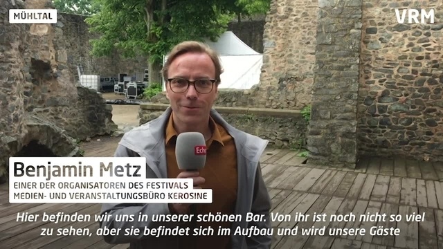 Frankenstein Kulturfestival im Aufbau