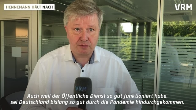 Hennemann hält nach: Kritik an Streiks während Corona