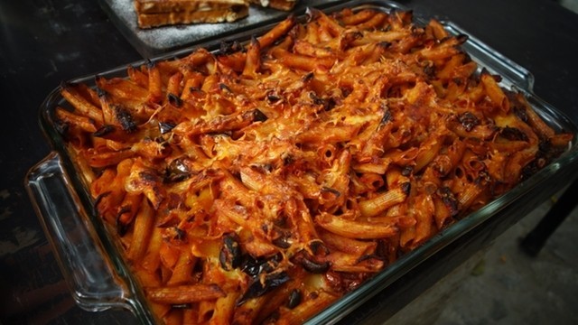 Pasta mit Aubergine