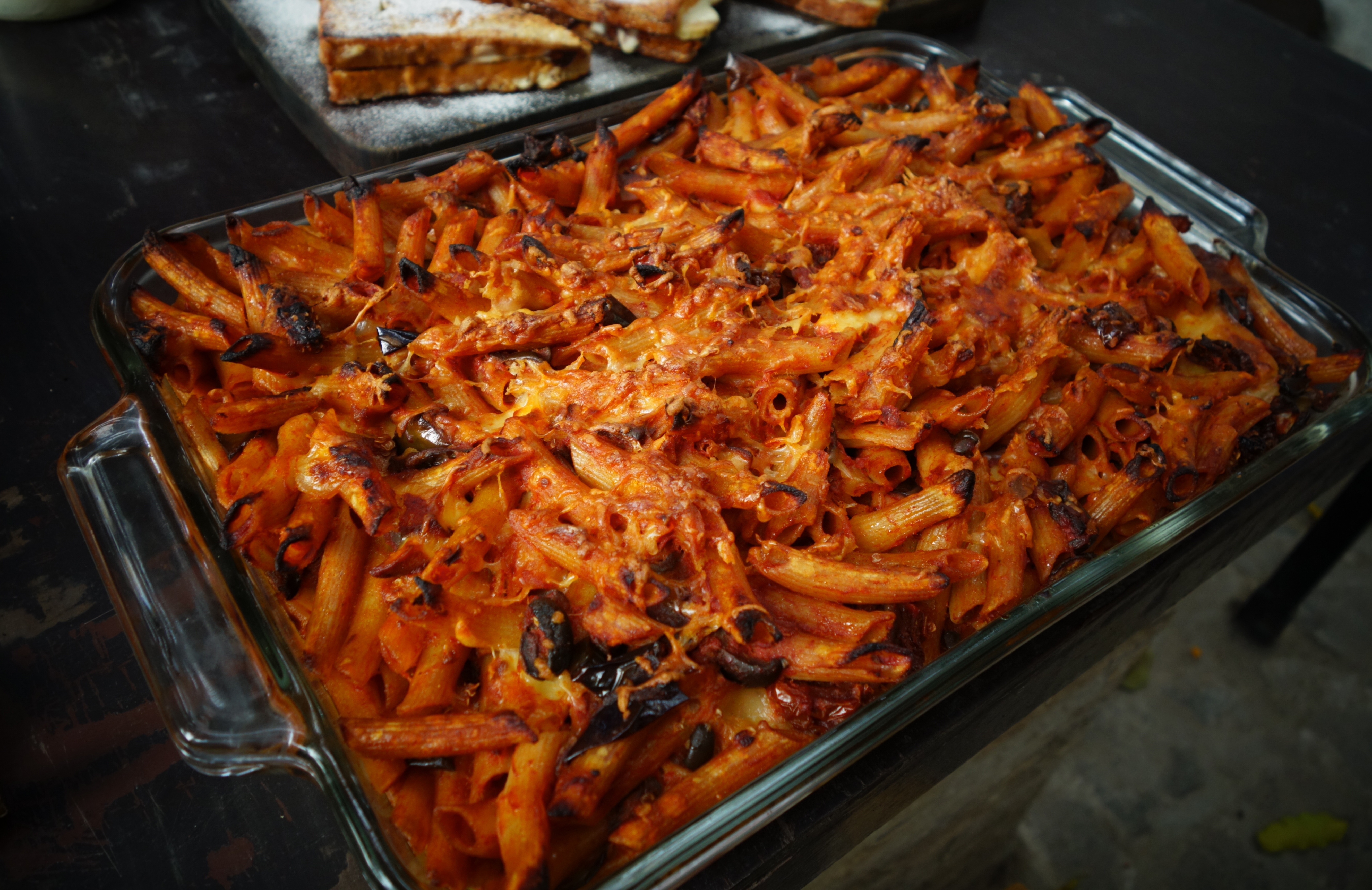 Pasta mit Aubergine