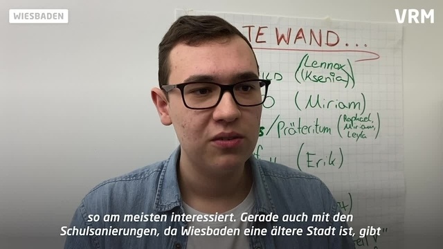 Wiesbaden hat einen neuen Stadtschulsprecher