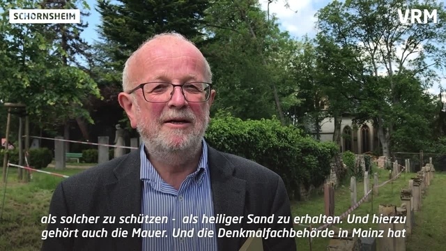 Schornsheim: Streit um Mauer am jüdischen Friedhof
