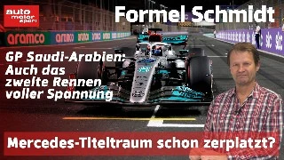 Formel Schmidt zum GP Saudi Arabien 2022