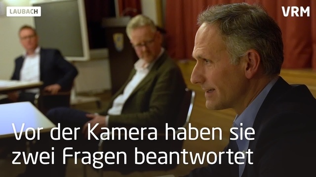 Laubacher Bürgermeisterkandidaten im Gespräch