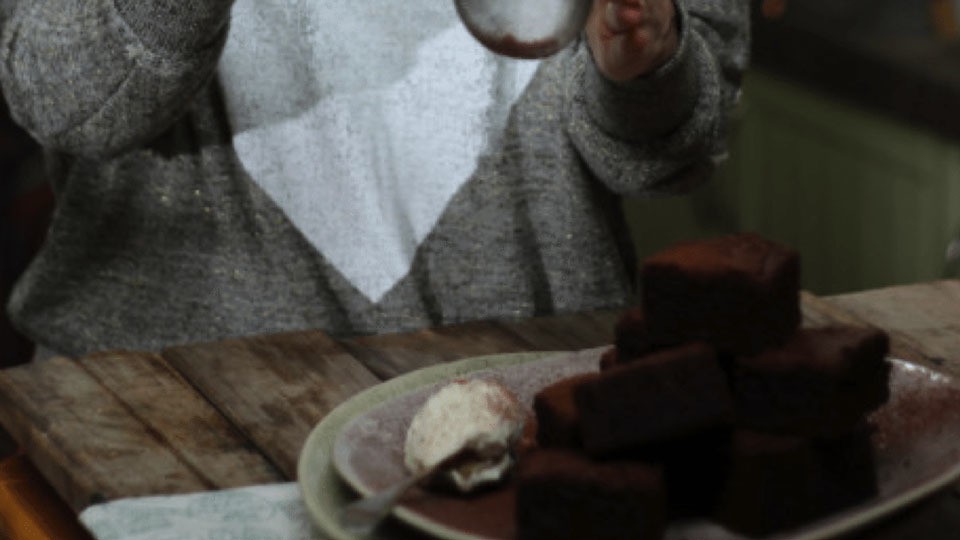 Double Chocolate Brownies mit Pekannüssen