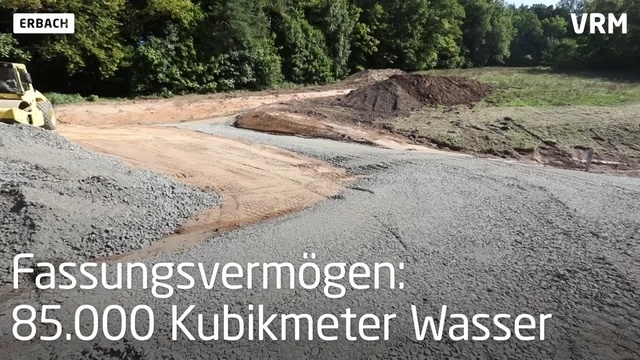 Schönnen: Baubeginn für Bedarfsrückhaltebecken