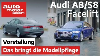 Vorstellung: Das Facelift des Audi A8/S8 im Video