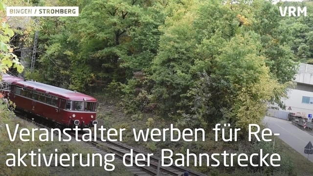 Von Bingen nach Stromberg: Fahrt mit der Hunsrückbahn