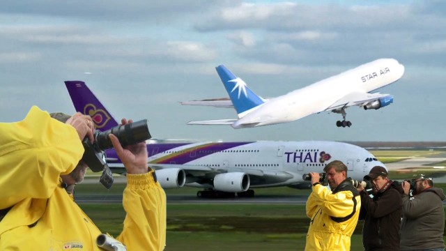 Planespotting in Frankfurt